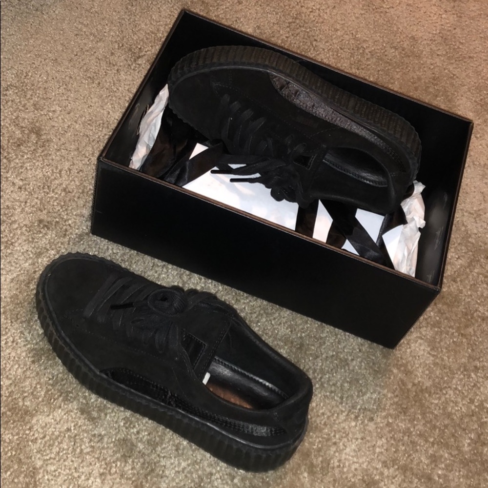 Fenty suede creepers